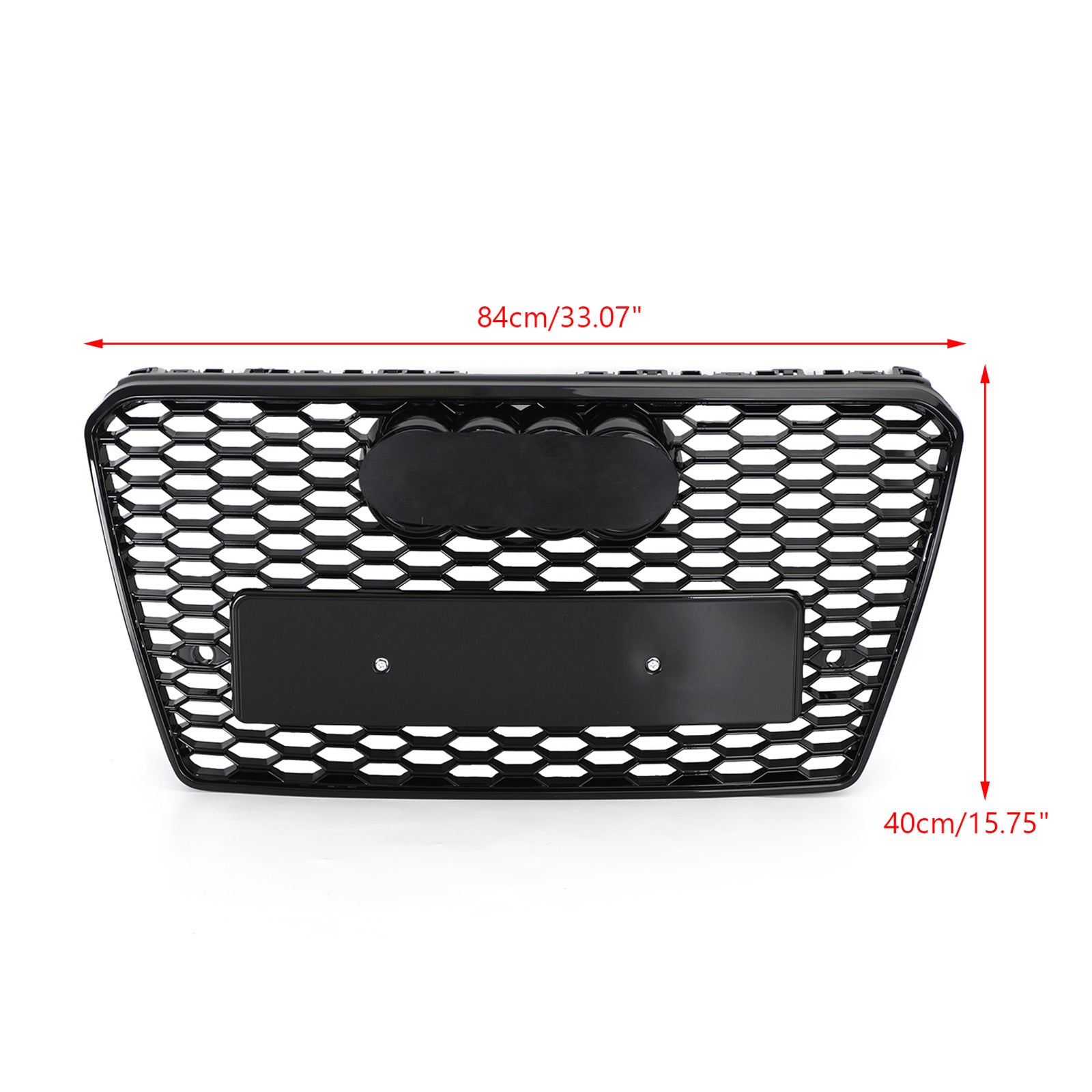 2012-2015 Audi A7/S7 RS7 Style Honeycomb Sport Mesh Hex Grille Grill Black