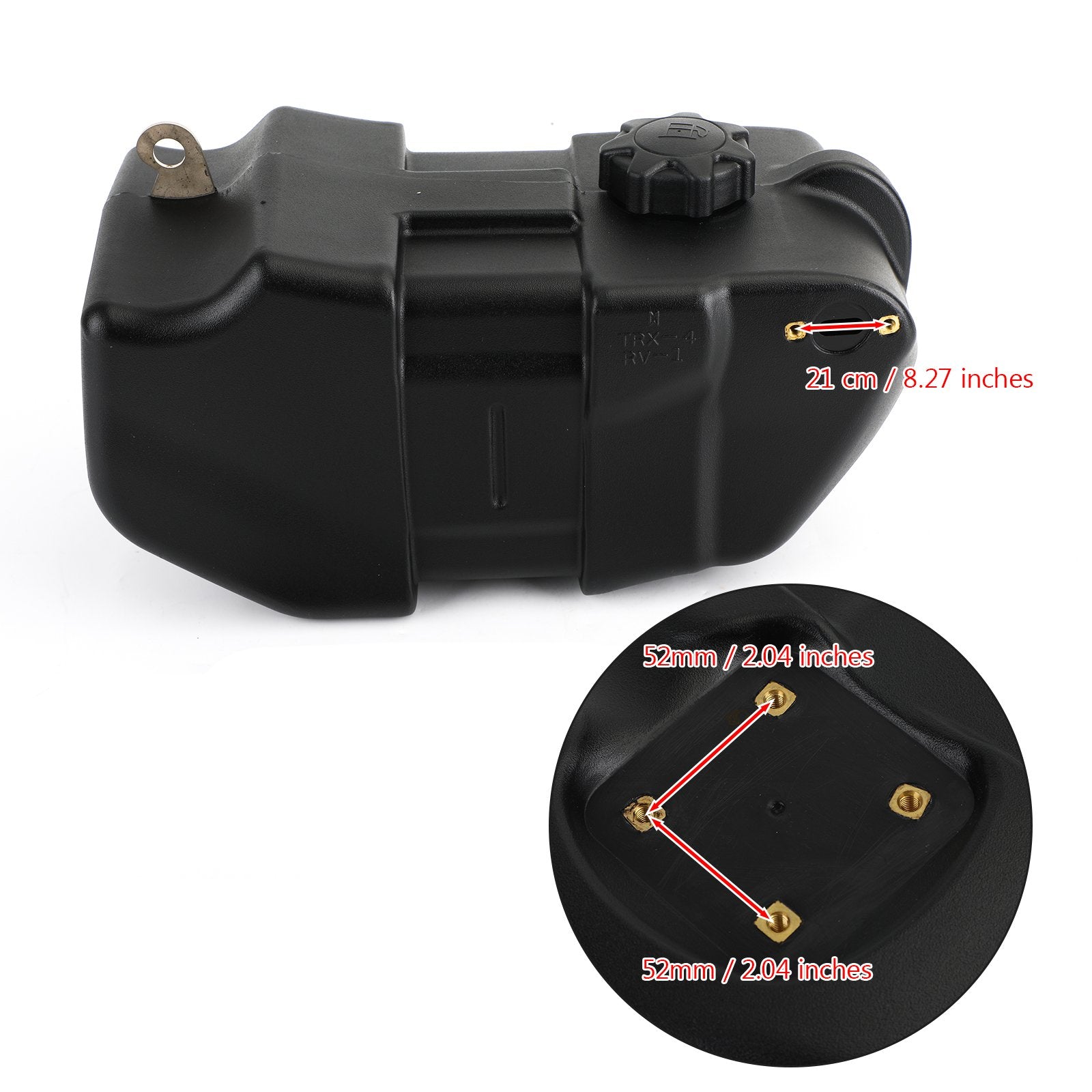 Fuel Gas Tank Fit for Honda TRX350D Fourtrax Foreman 350 ATV 1986-1989 88 87 Generic CA Market