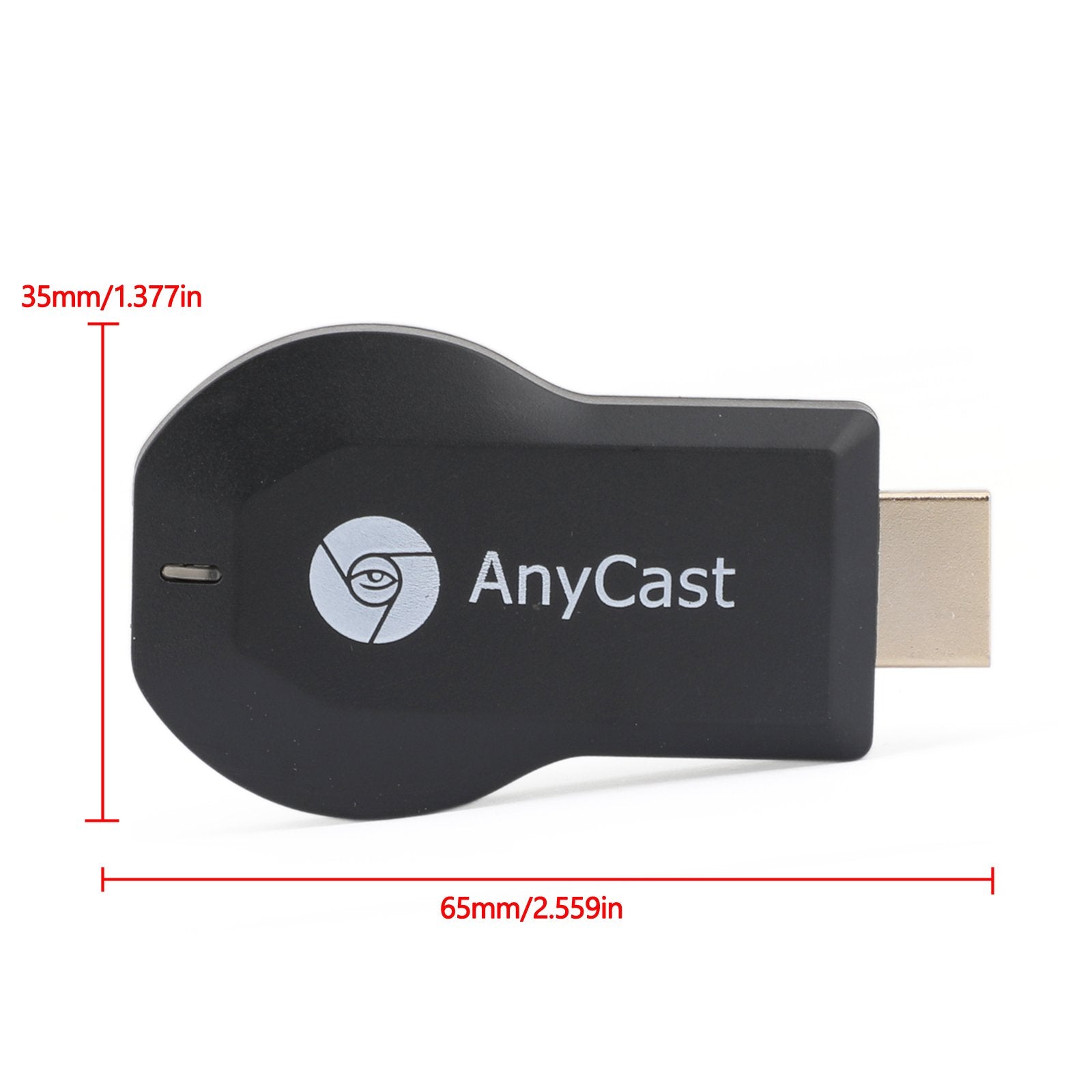 Receptor de pantalla Dongle Streamer Anycast 4K M4+ Air Play HDMI TV Stick WIFI