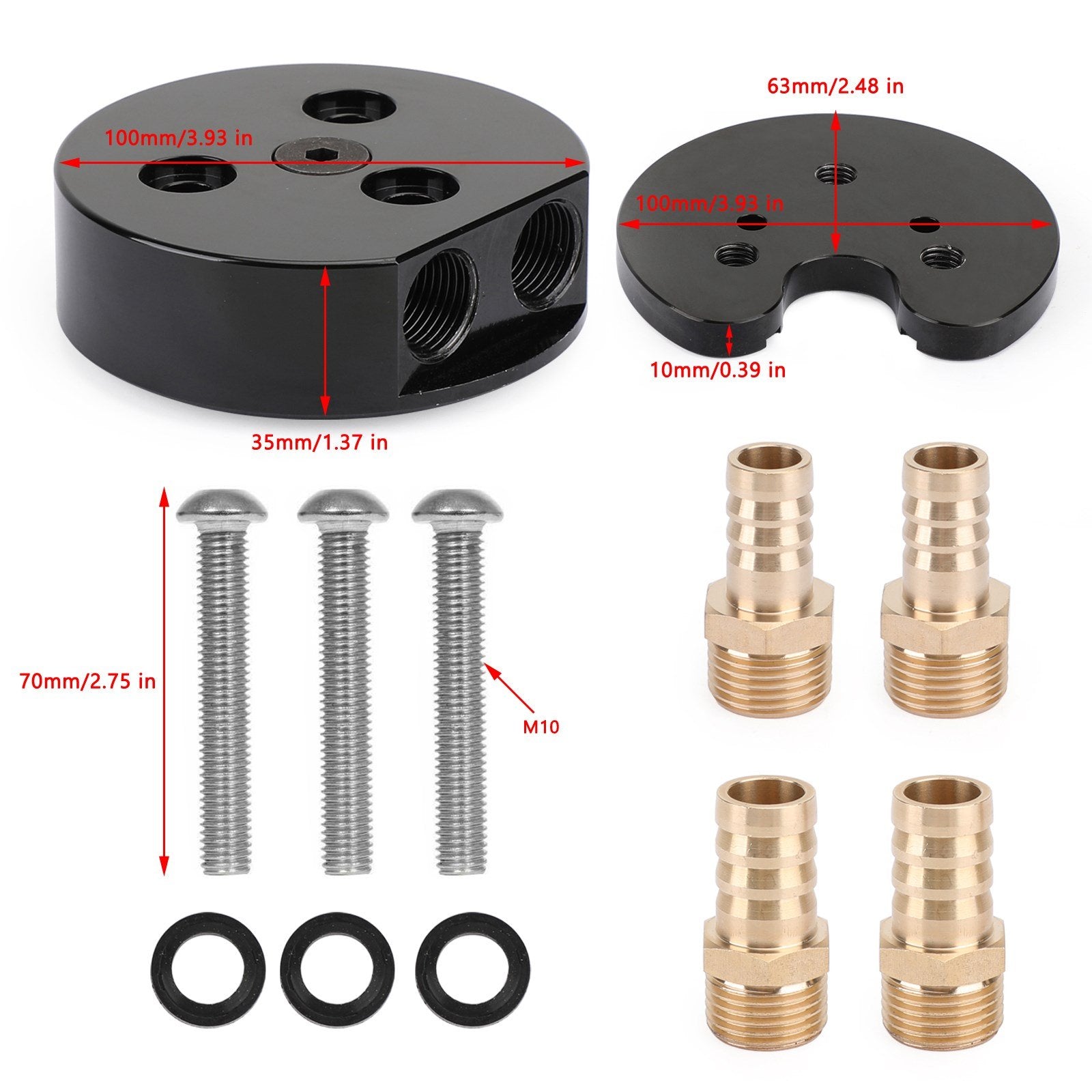 Fuel Tank Sump FASS Airdog Fuelab Pump Fit Cummins Powerstroke Duramax Generic