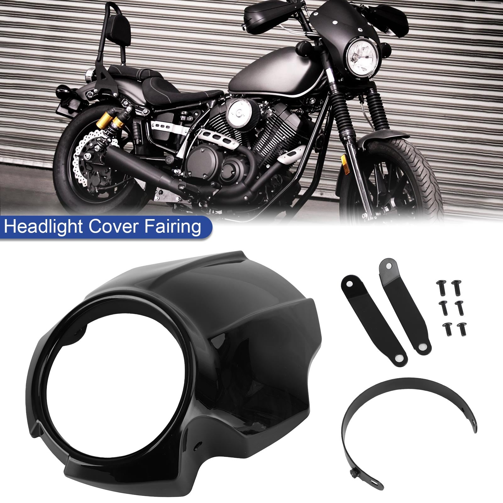 Headlight Fairing Windshield Cover For Yamaha XVS 950 SPEC BOLT 950 2014-2020 Generic