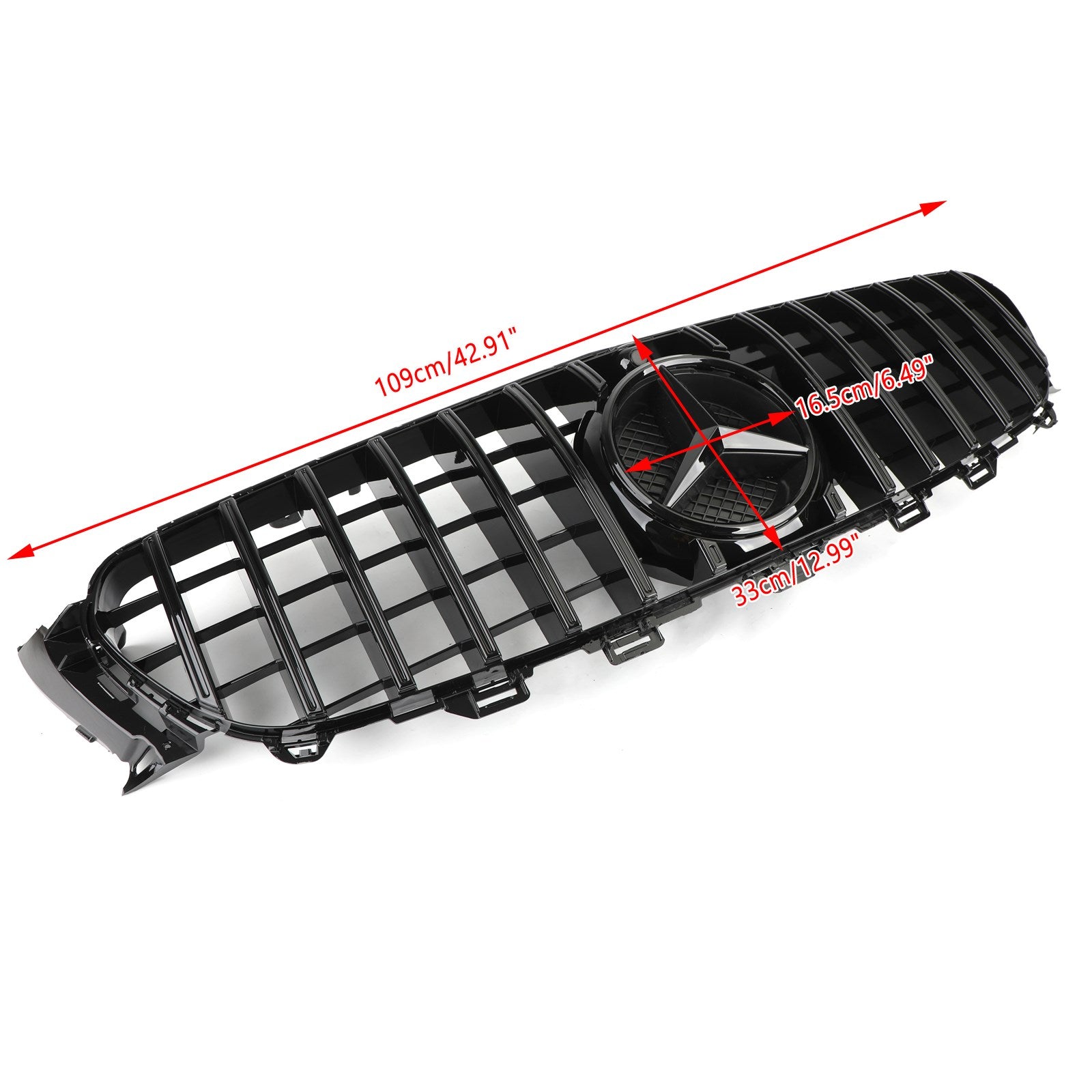 W213 E-Class AMG 2016-2019 Benz Front Grill Replacement Grille W/ CAMERA Generic