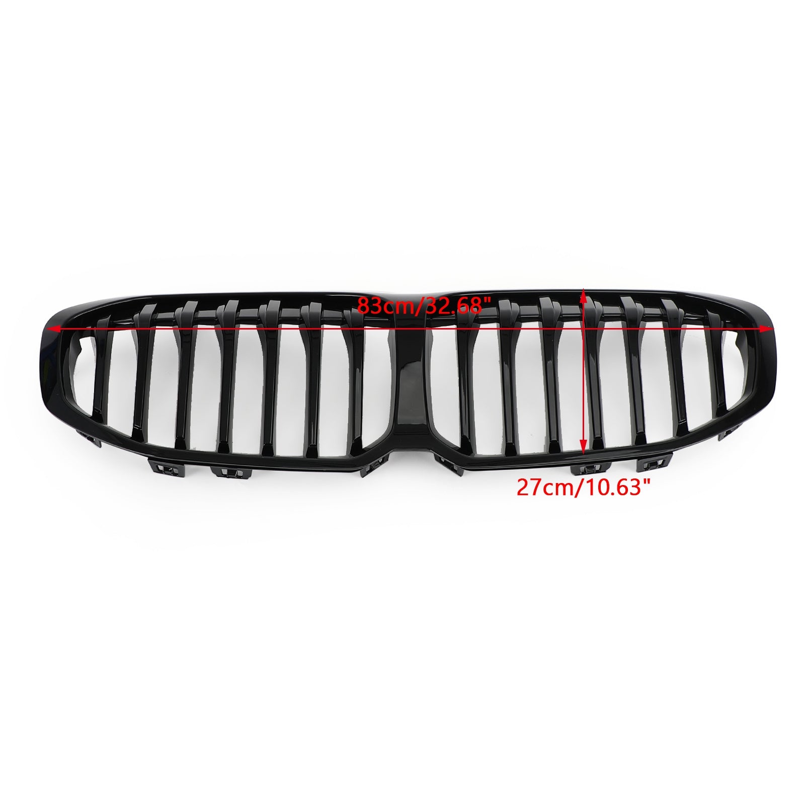 Gloss Black Front Replacement Hood Grille Fit BMW F40 1-Series 2019-2021 Generic