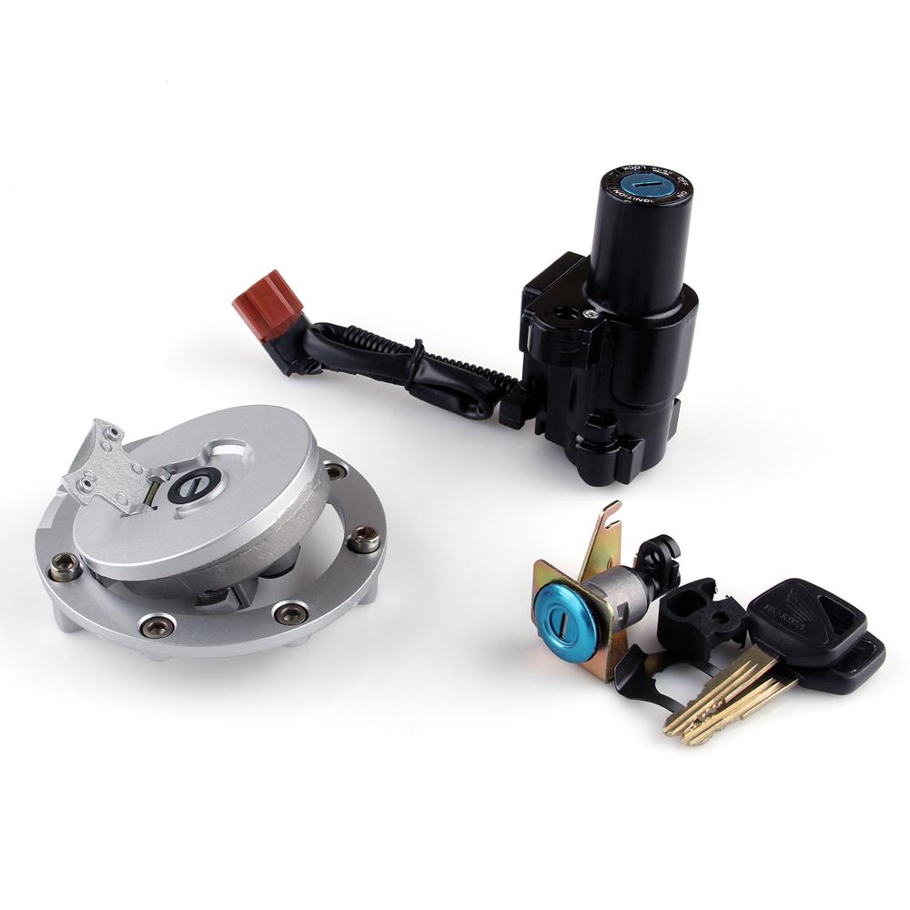 Ignition Switch Lock & Fuel Gas Cap Key Set For Honda CBR1000RR 2004-2007 Generic