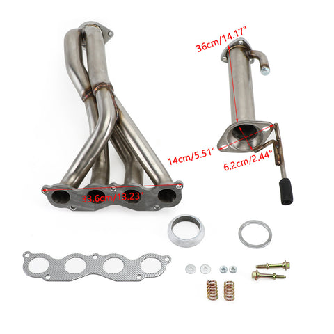 2006-2011 Honda Civic Si 2.0L FA5 FG2 Exhaust Header 2.0L K20Z3 Race Header Tri-Y