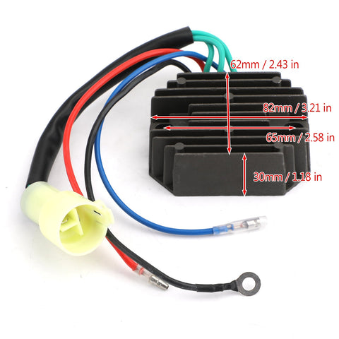 Rectifier Regulator for Yamaha 75 80 90 100 HP 4 Stroke Outboard 67F-81960-11 Generic CA Market