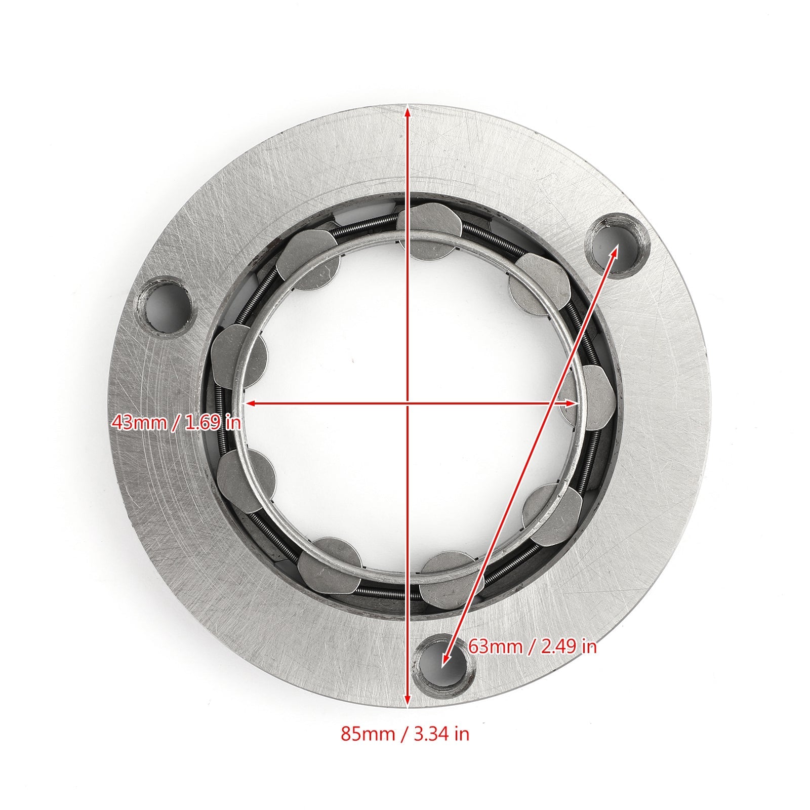 Starter Clutch Bearing Sprag for Yamaha TTR TT-R 125 E/L/LE 00-07 XT125X/R 05-06 Generic