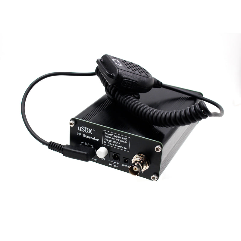 NEW USDX+ HF Transceiver HF Ham Radio QRP CW Transceiver 3W-5W All