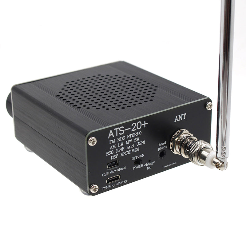 New ATS-25+ Si4732 All Band DSP Radio Receiver FM LW MW SW w/ 2.4/