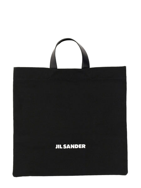 JIL SANDER JIL SANDER BLACK SHOULDER BAG