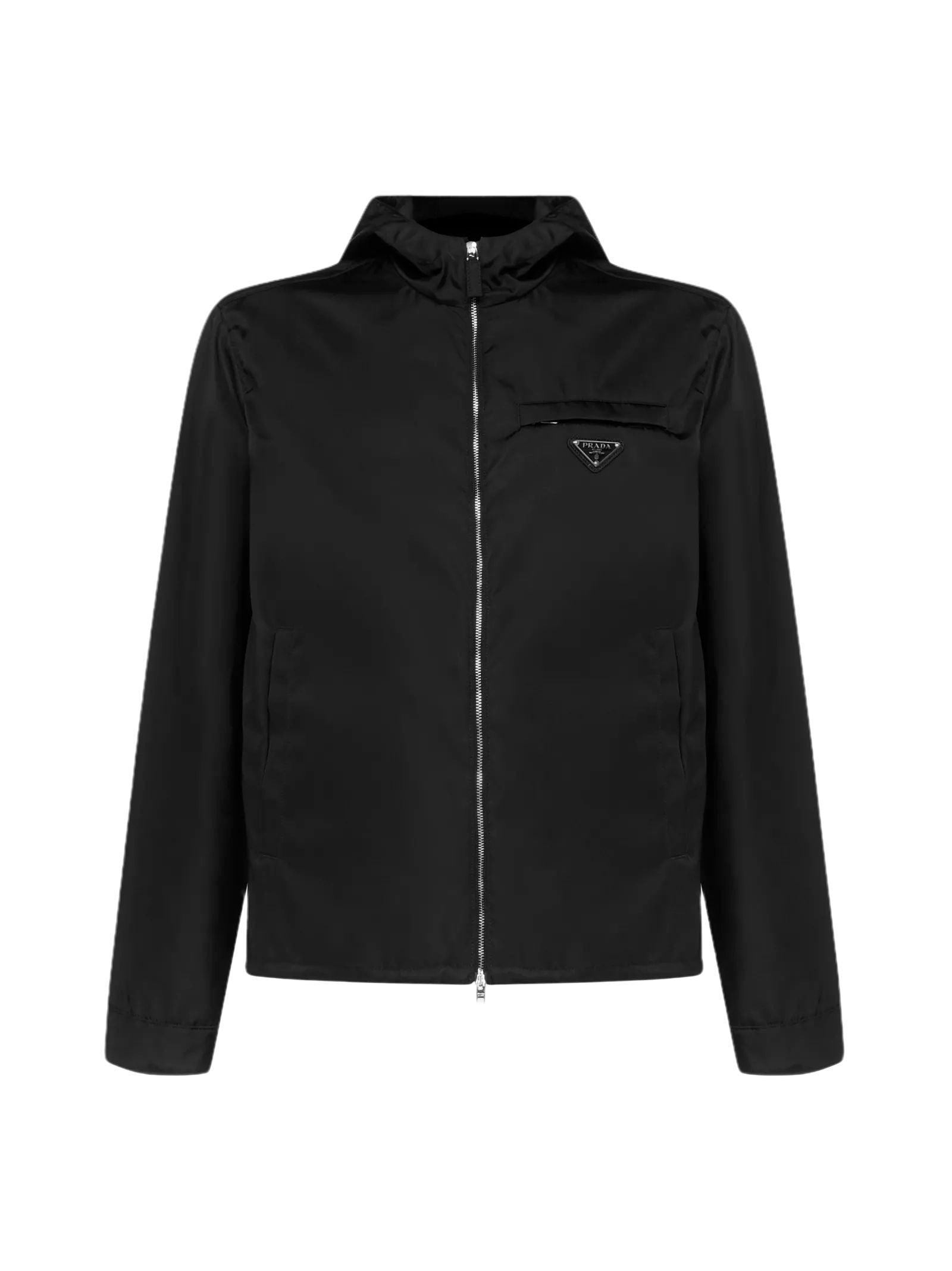 PRADA PRADA BLACK OUTERWEAR JACKET