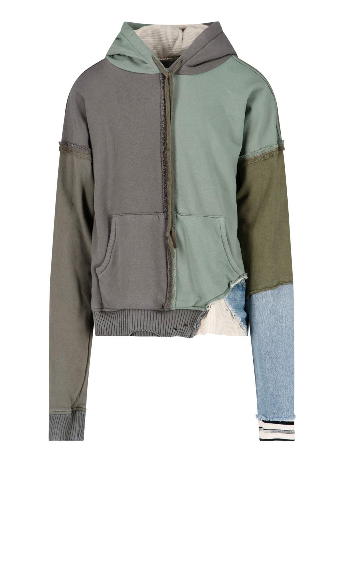 GREG LAUREN GREG LAUREN GREEN SWEATSHIRT