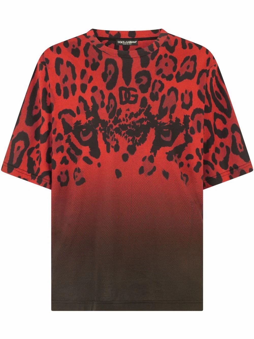 DOLCE E GABBANA DOLCE E GABBANA RED T-SHIRT