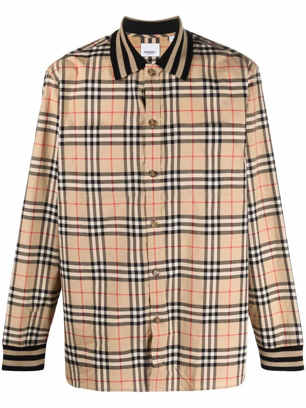 BURBERRY BURBERRY BEIGE SHIRT