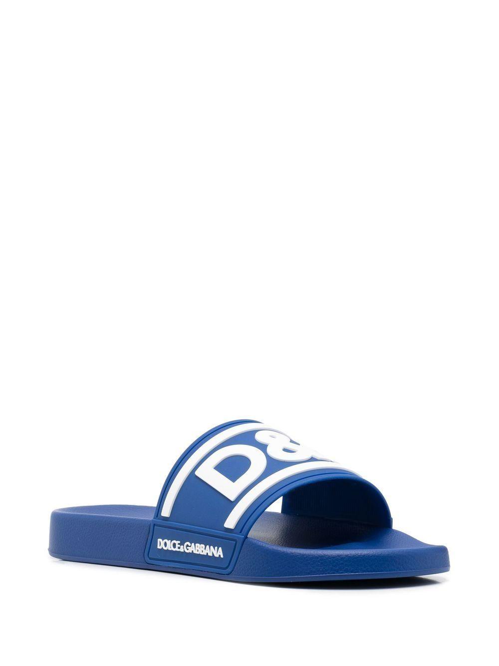 DOLCE E GABBANA DOLCE E GABBANA BLUE SANDALS