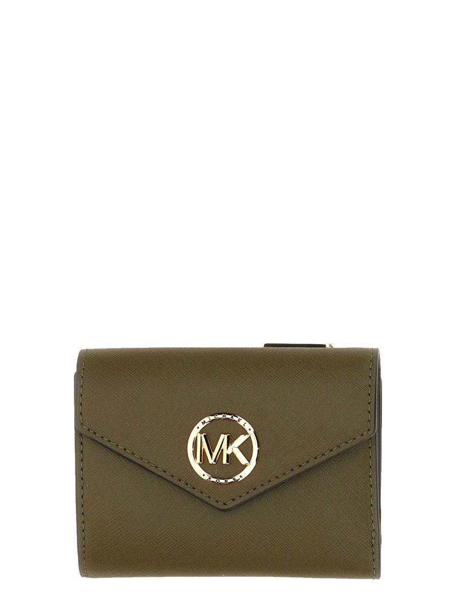 MICHAEL KORS MICHAEL KORS GREEN WALLET