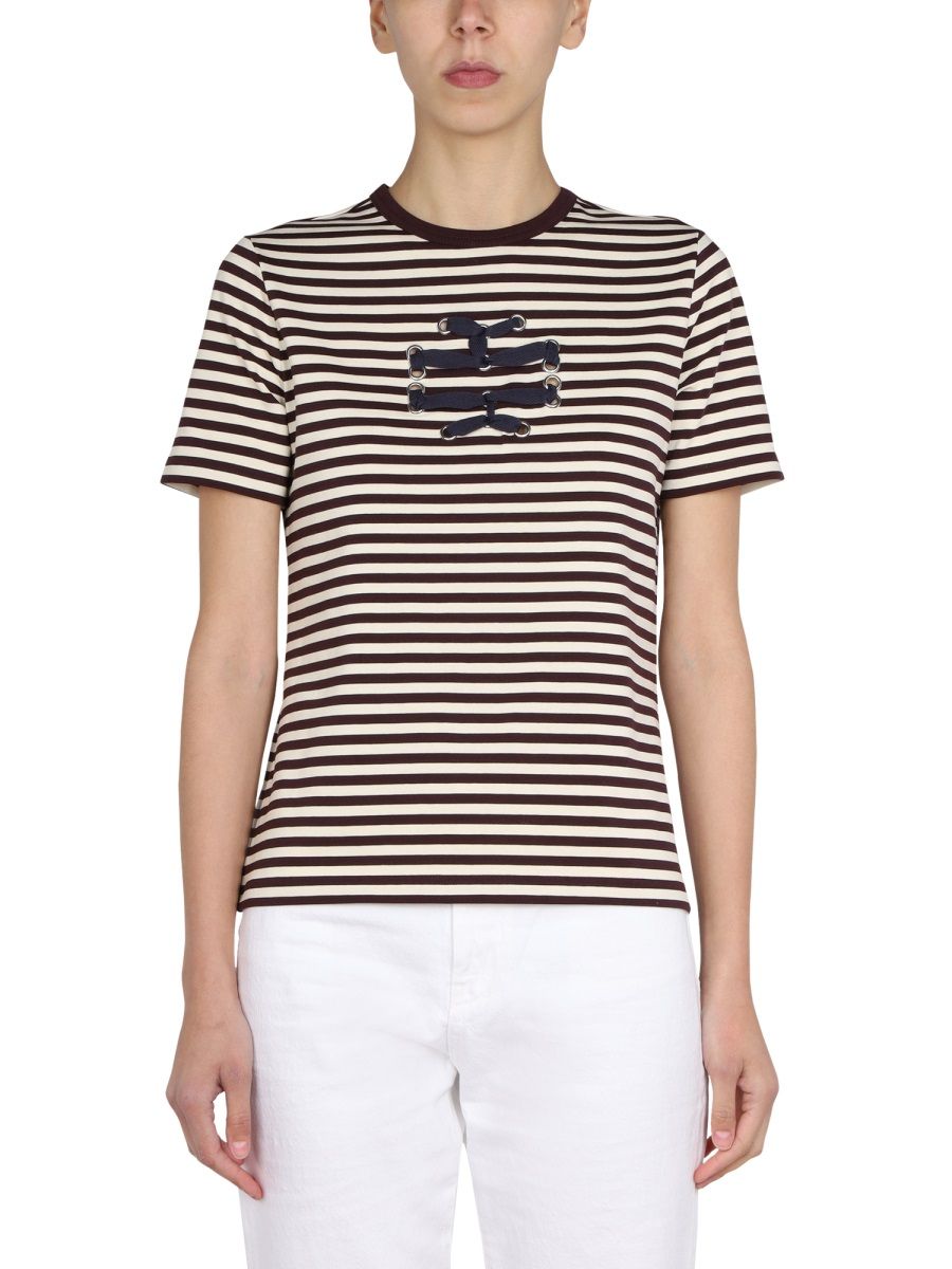 TORY BURCH TORY BURCH BEIGE T-SHIRT