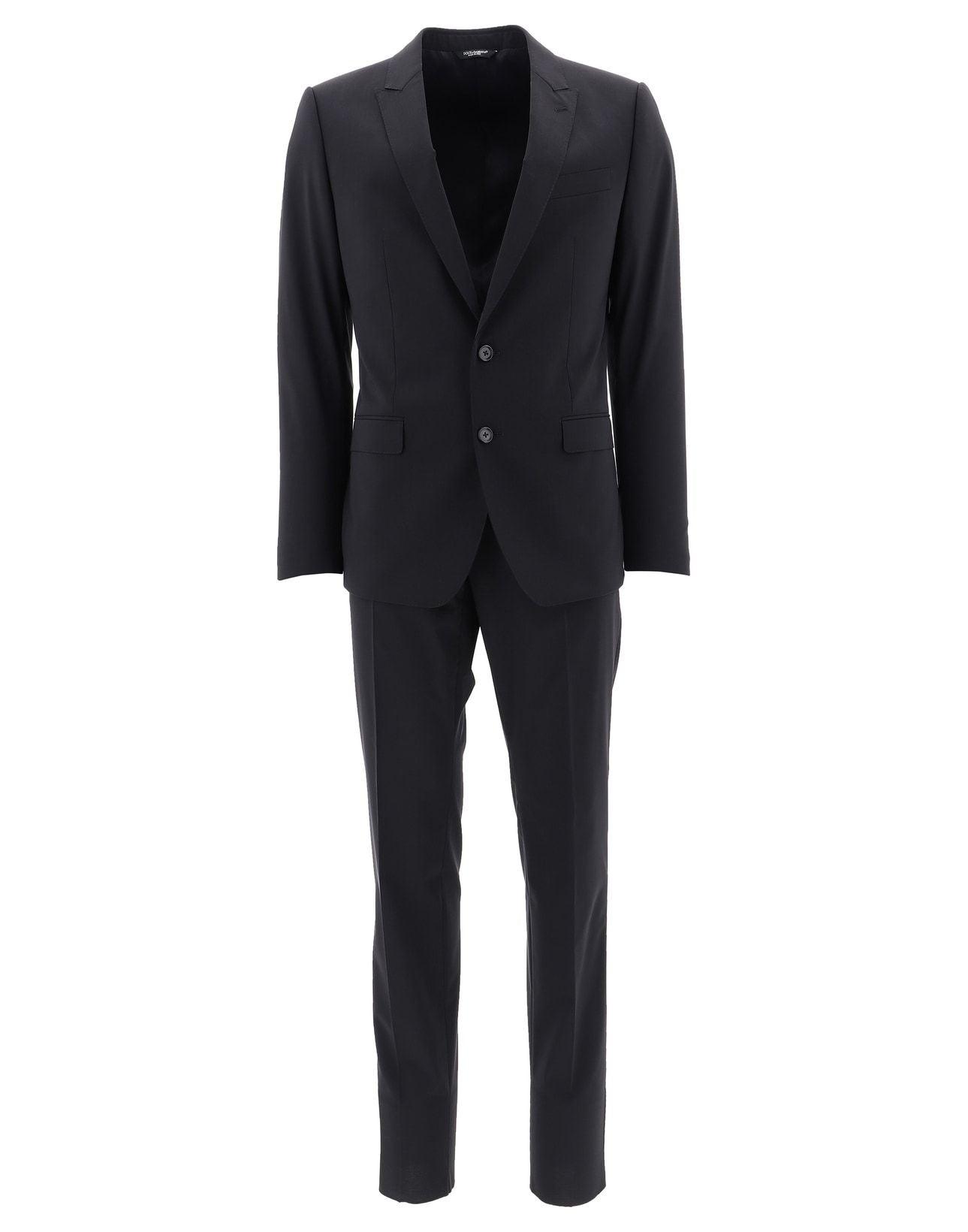 DOLCE E GABBANA DOLCE E GABBANA BLACK SUIT