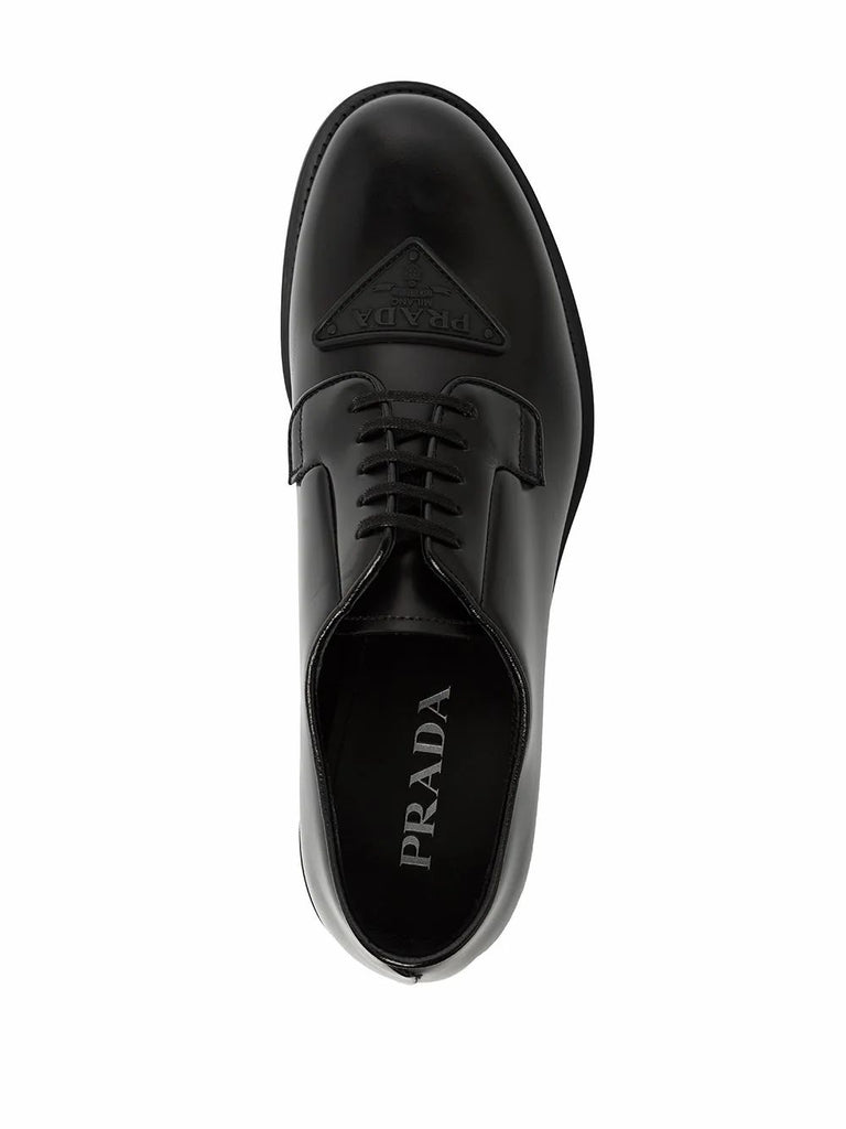 prada lace up trainers