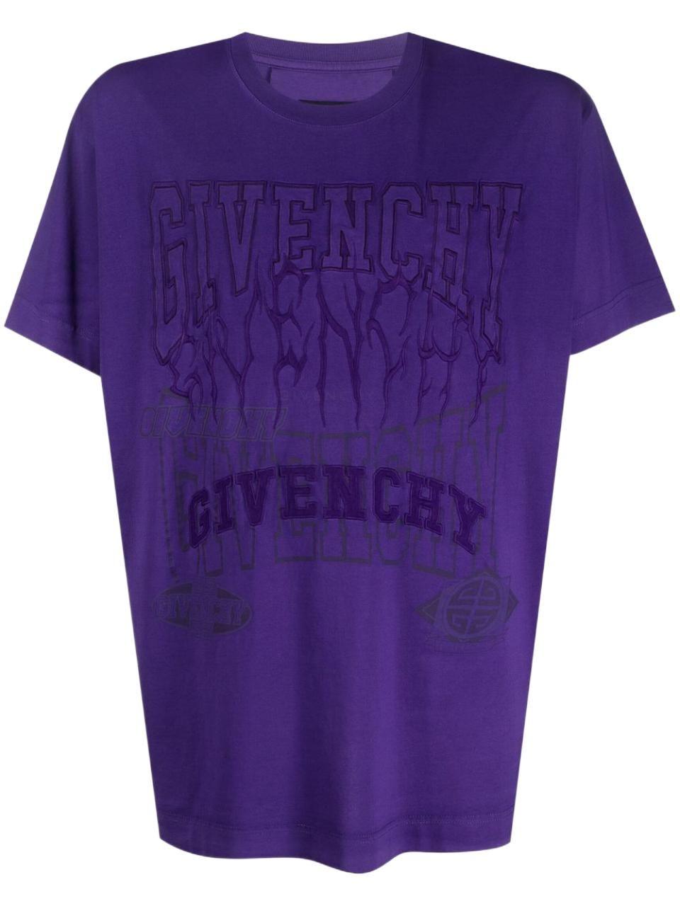 GIVENCHY GIVENCHY PURPLE T-SHIRT