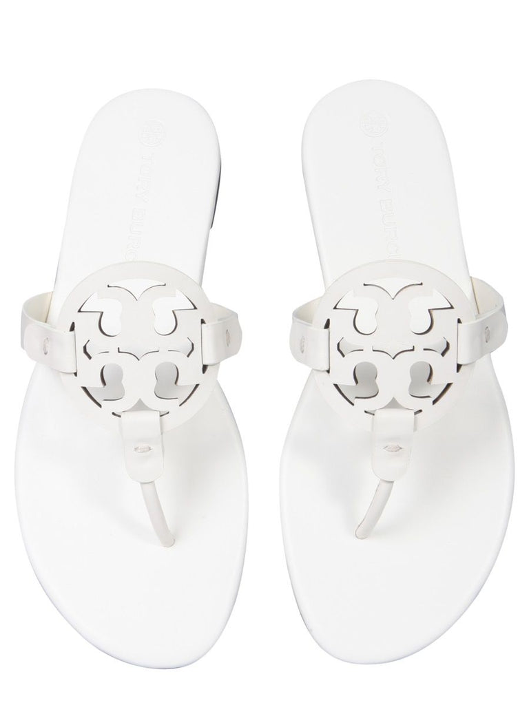 Total 32+ imagen tory burch slippers white