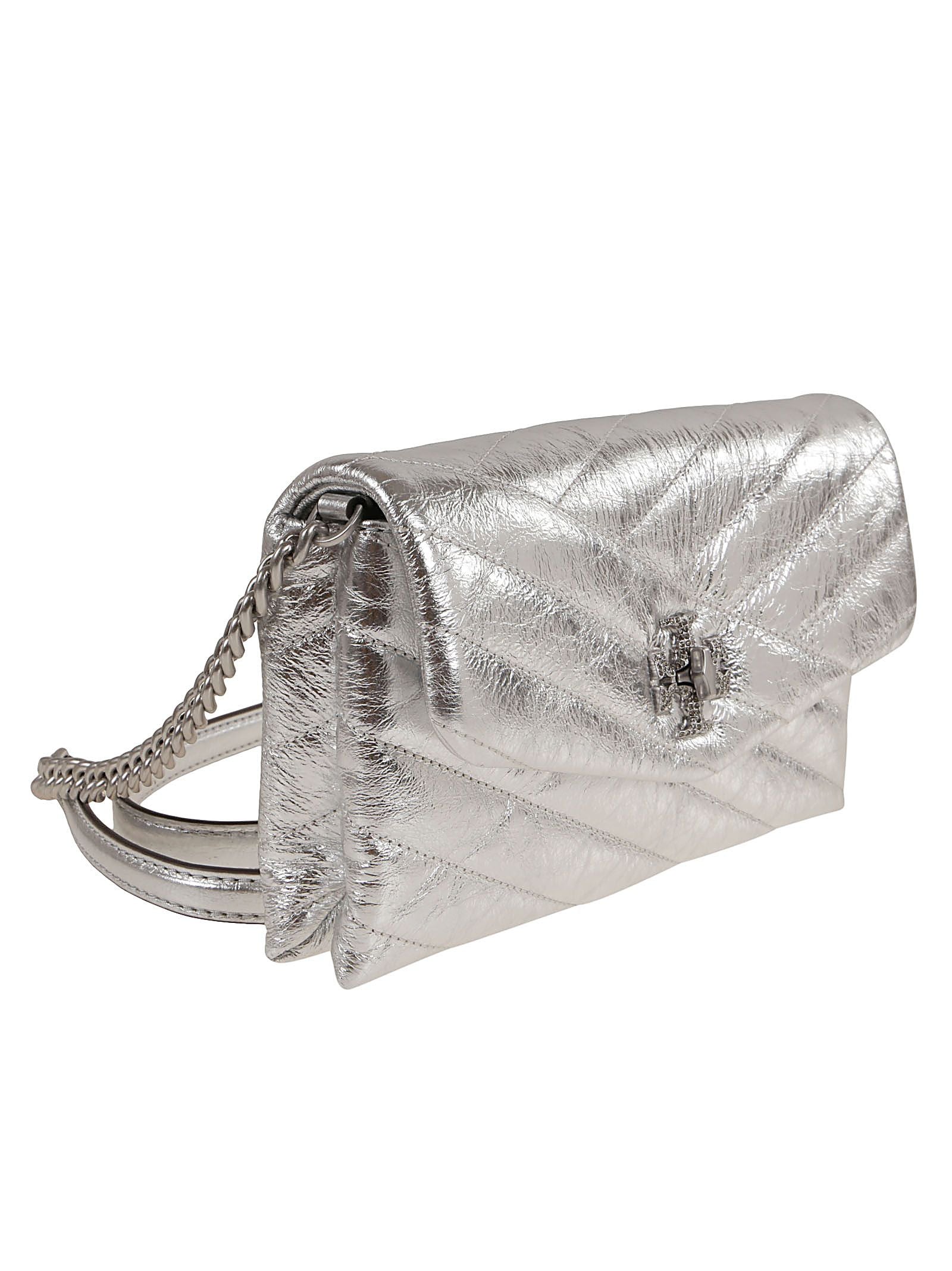 TORY BURCH TORY BURCH SILVER POUCH