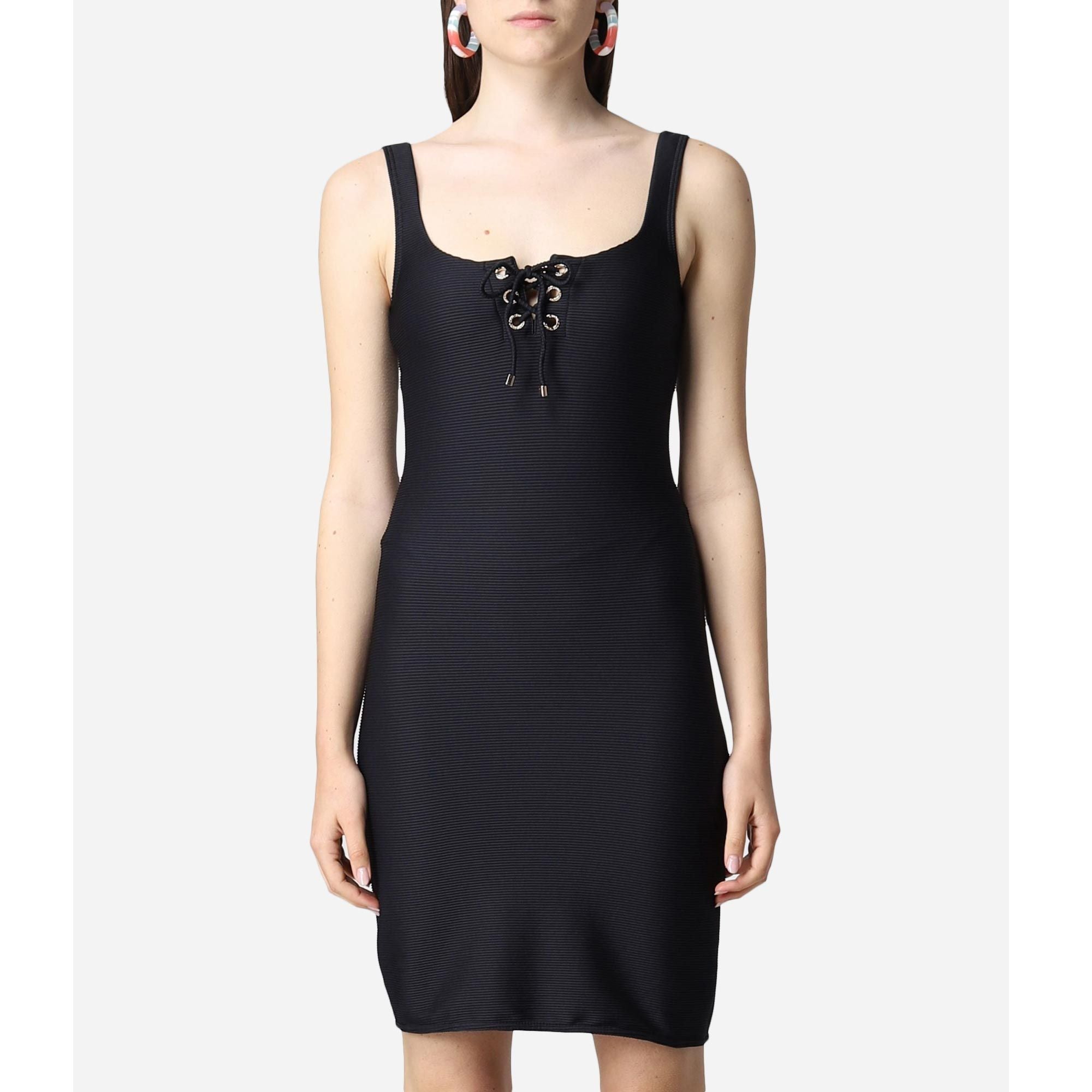 EMPORIO ARMANI EMPORIO ARMANI BLACK DRESS