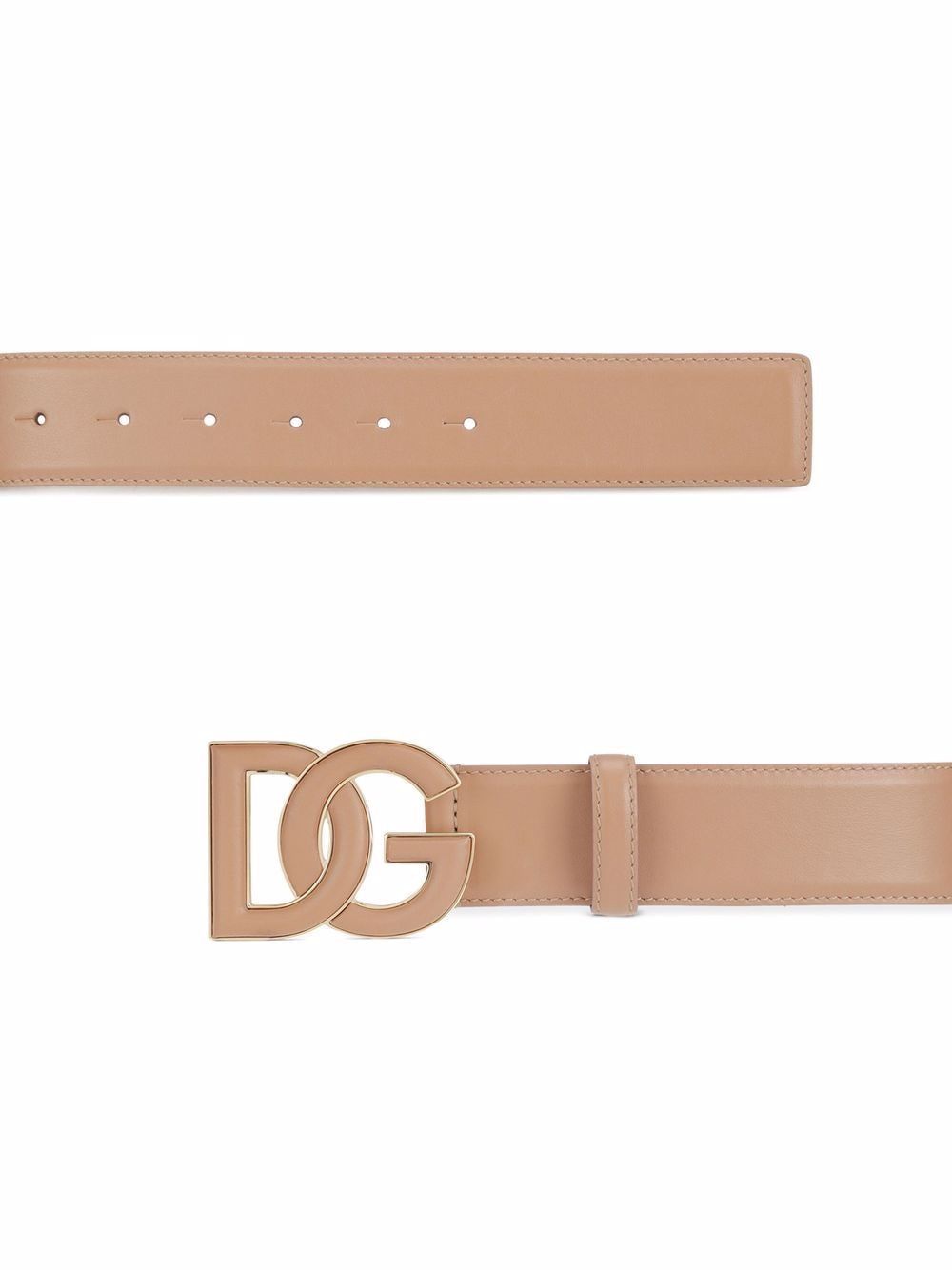 DOLCE E GABBANA DOLCE E GABBANA NUDE BELT