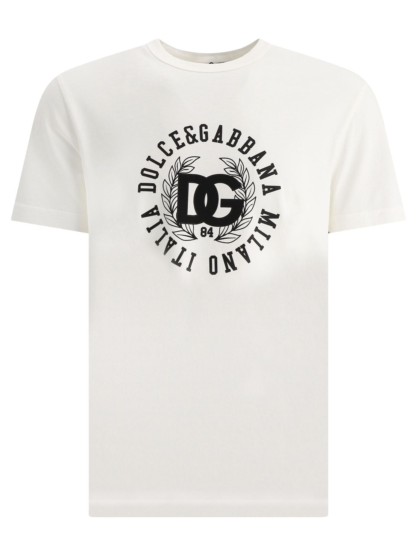 DOLCE E GABBANA DOLCE E GABBANA WHITE T-SHIRT