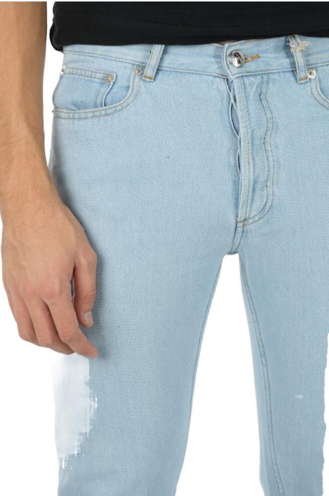 apc light blue jeans