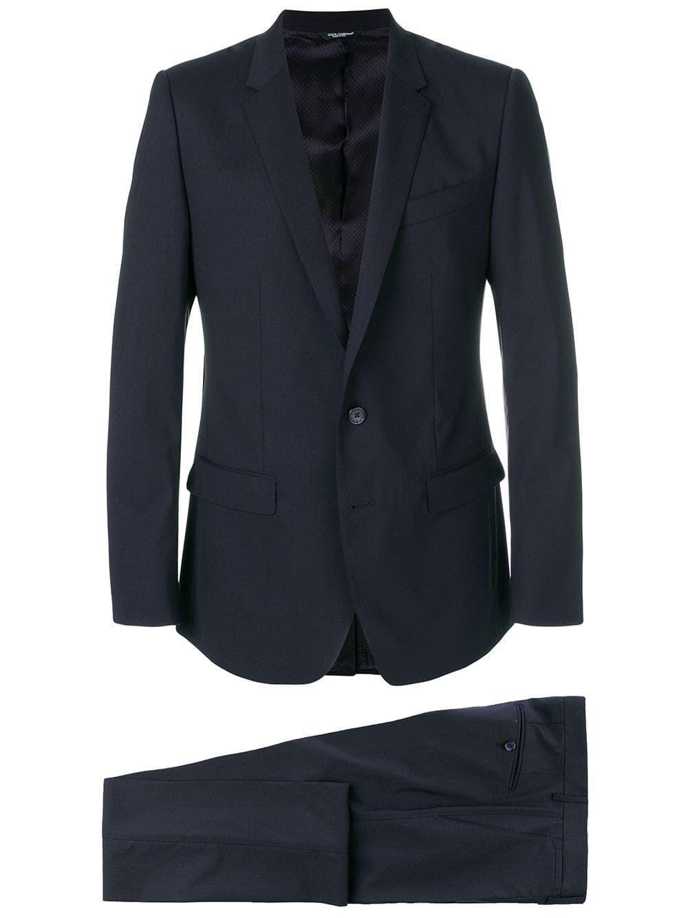 DOLCE E GABBANA DOLCE E GABBANA BLUE SUIT