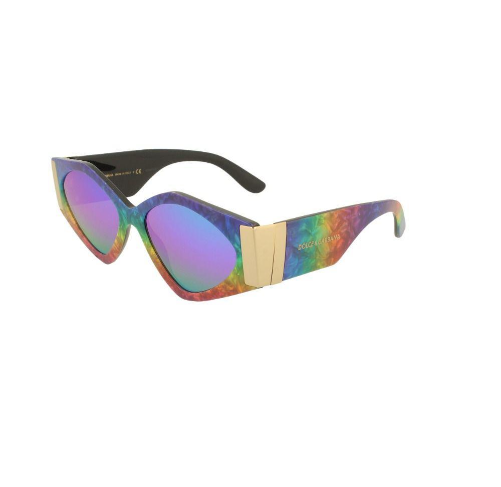 Top 54+ imagen dolce and gabbana multicolor sunglasses