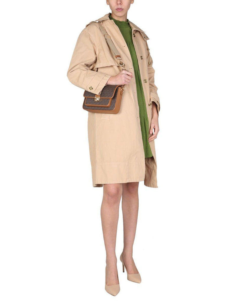 MICHAEL KORS MICHAEL KORS BROWN TRENCH COAT