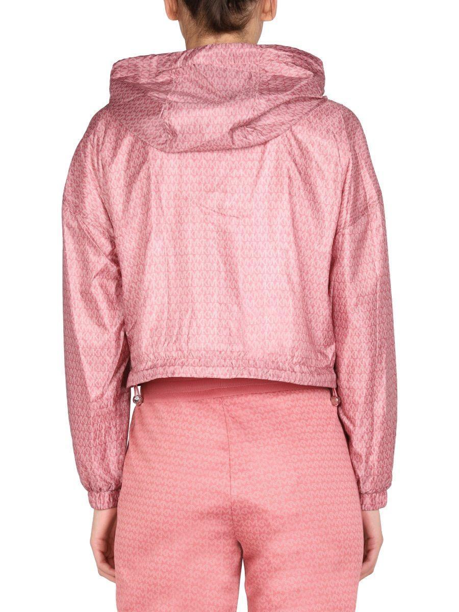 MICHAEL KORS MICHAEL KORS PINK OUTERWEAR JACKET