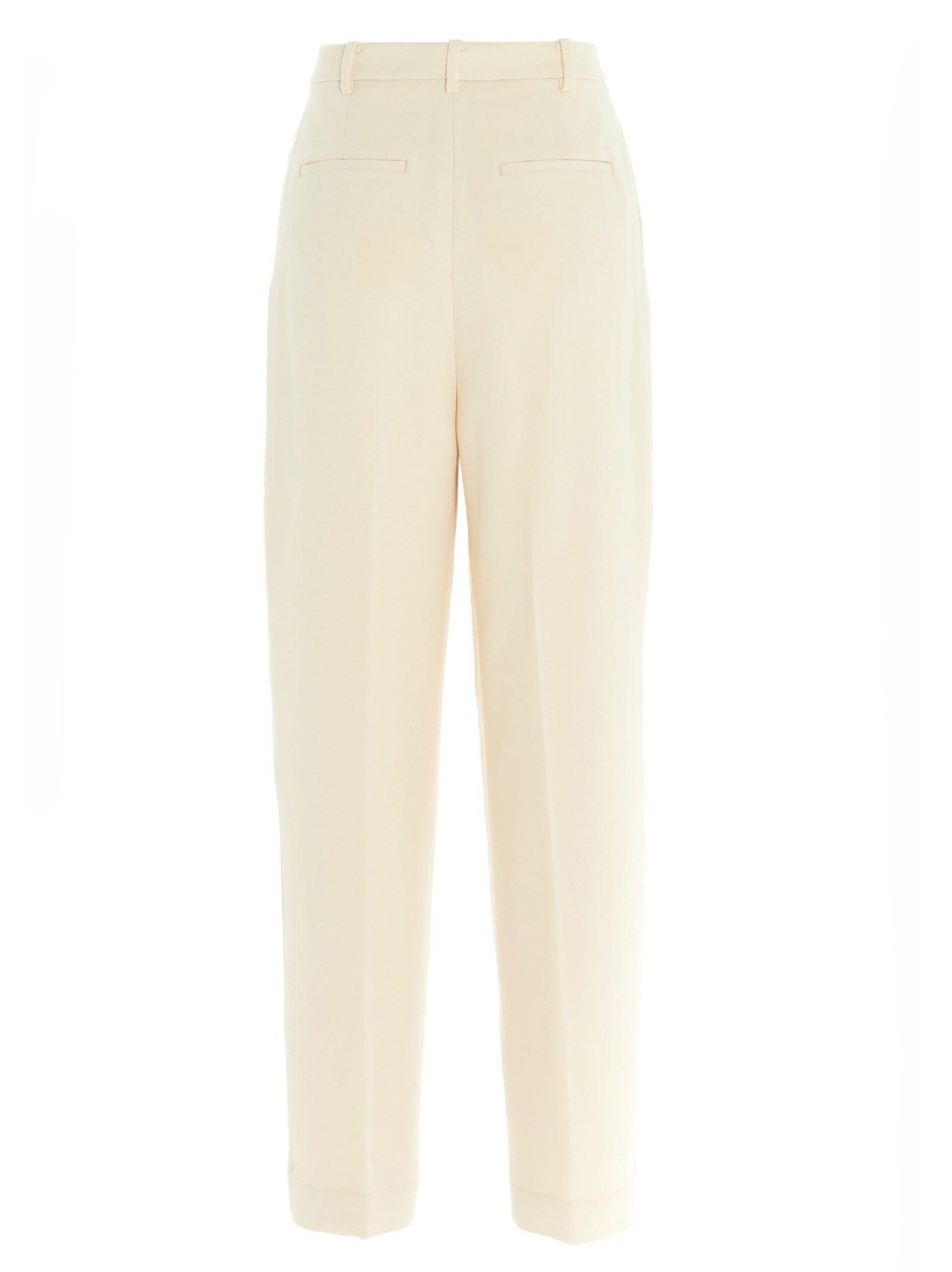 TORY BURCH TORY BURCH WHITE PANTS