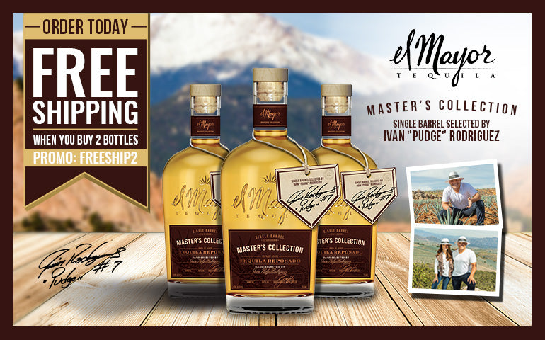 FREE SHIPPING Buy 2 El Mayor's Master's Collection by IVAN PUDGE RODRQIGUEZ Tequila at CaskCartel.com