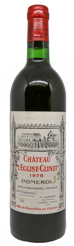 1978 | ChÃ¢teau L'Ãglise-Clinet | Pomerol