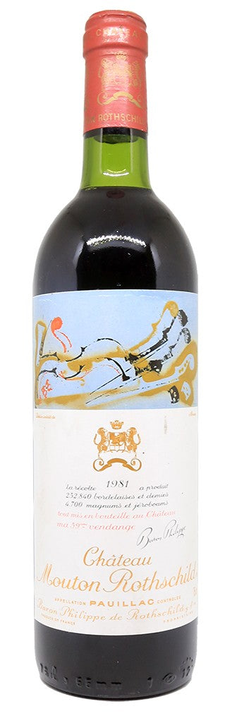 1981 | ChÃ¢teau Mouton Rothschild | Pauillac