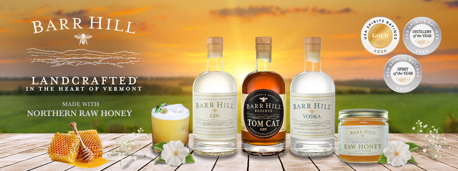 Buy Barr Hill Gin and Vodka Online at CaskCartel.com