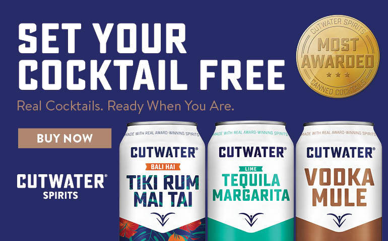 Buy Cutwater Spirits, Cocktails Cans, Whiskey, Tequila, Vodka and Gin Online at CaskCartel.com