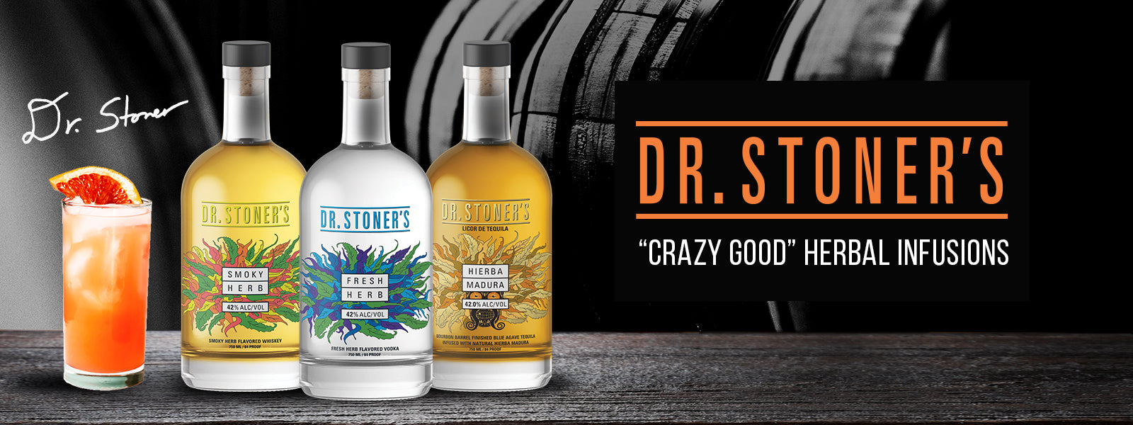 Buy Dr. Stoners Herb Infused Spirits Online at CaskCartel.com