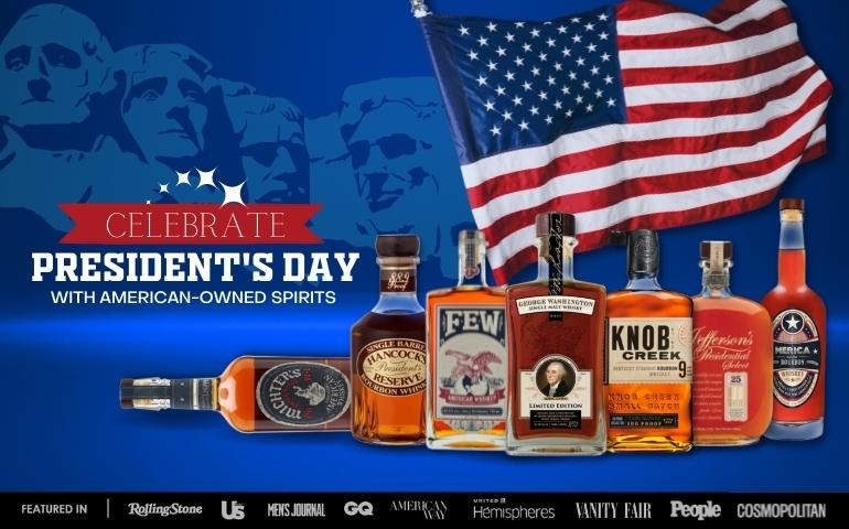 Buy Presidents Day Themed Whiskey, Tequila, Vodka, Rum Online at CaskCartel.com