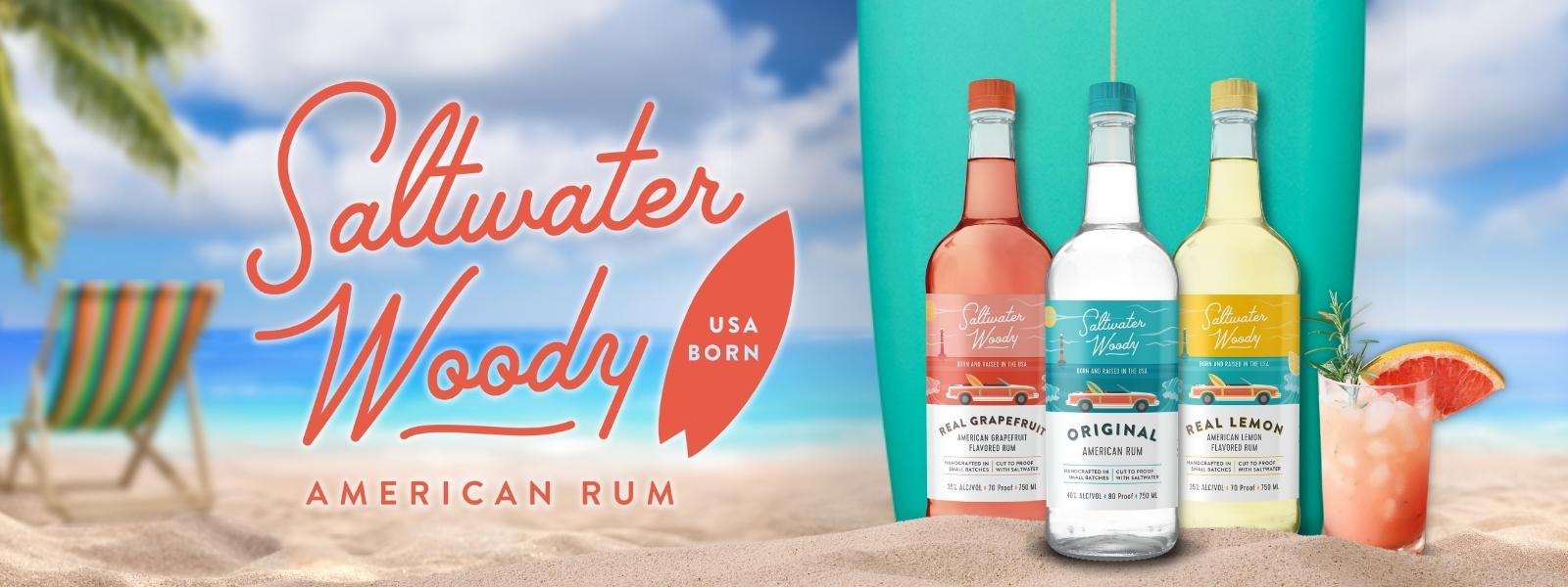 Buy Saltwater Woody Rum Online at CaskCartel.com