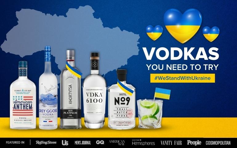 Try These Vodkas and Stand with Ukraine at CaskCartel.com