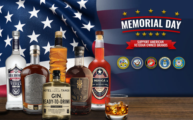 Buy Memorial Day American Made and Veteran Supported Whiskey, Bourbon, Gin, Vodka, Spirits  at CaskCartel.com
