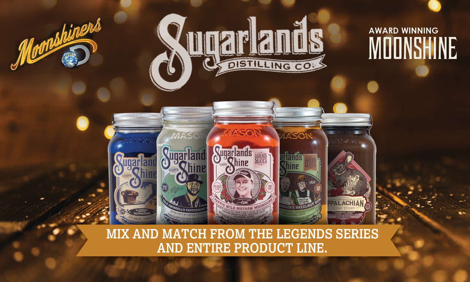 Sugarlands Moonshine Collection