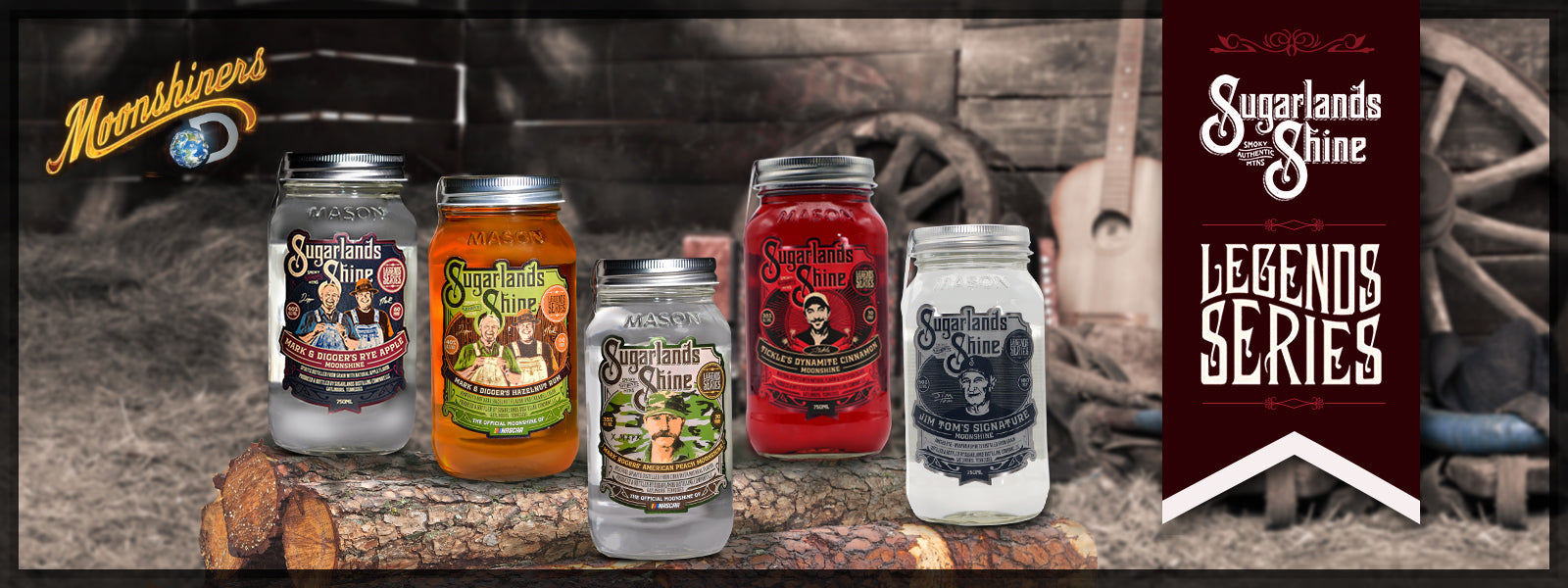 Buy Sugarlands Moonshine Whiskey Online at CaskCartel.com