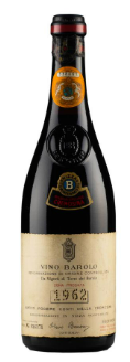 1962 | Bersano Vini | Barbaresco Riserva Speciale