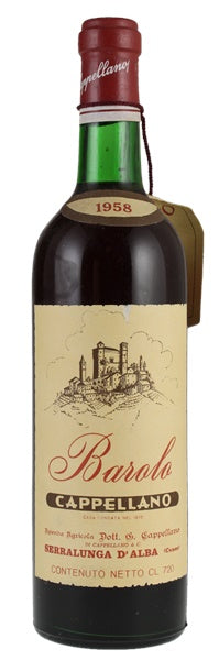 1958 | Cappellano | Barolo