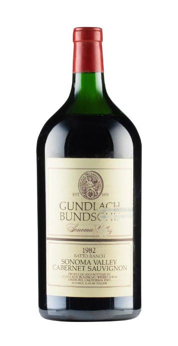 1982 | Gundlach Bundschu | Batto Ranch Cabernet Sauvignon (Double Magnum)